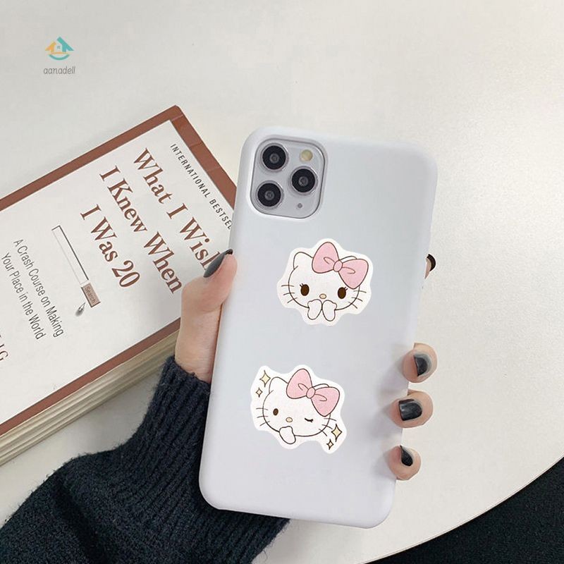 

【COD】️Stiker Gulung Kitty Stiker Dekoratif Laptop Tablet Super Lucu Stiker Penyegel Scrapbook