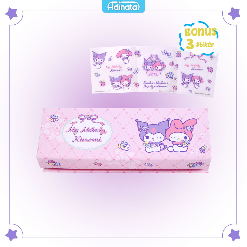 

My Melody Kuromi Paper Pen Case 2433-1655 - Adinata / Tempat Pensil / DIY