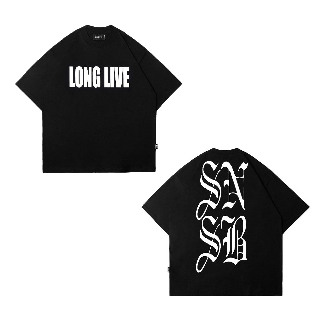 .【NEW】 LONG LIVE.BLACK I TSHIRT I SORRYNOTSORRY.BI+CH I SNSB