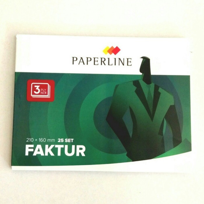 

buku faktur 3 rangkap paperline / faktur 3 ply PPL TK Harga 1Buku saja