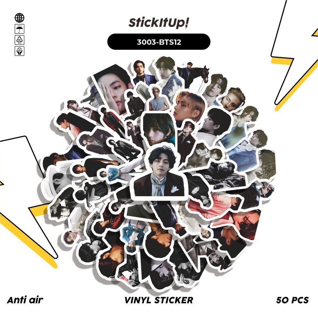 

COD✨ 50 Pcs Stiker TAEHYUNG SERIES 10 Lucu Anti Air Untuk Dekorasi Notebook Sepeda Skateboard Handphone DIY