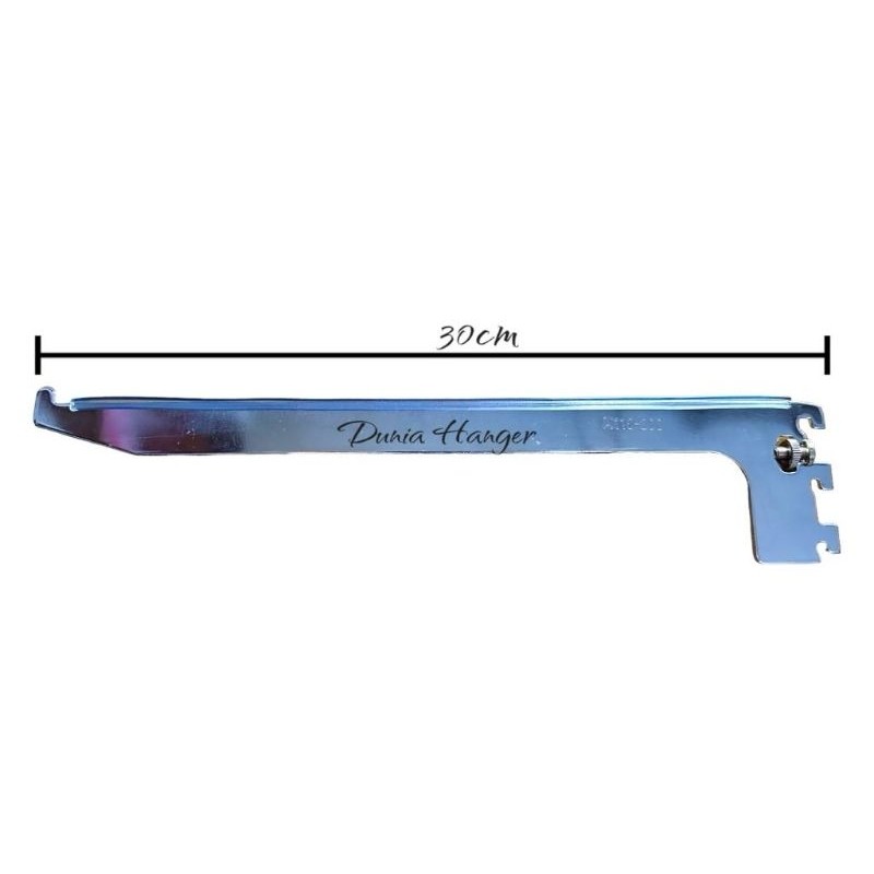 bracket kaca tiang dinding original impor stainless steel perlengkapan organizer rumah gantungan