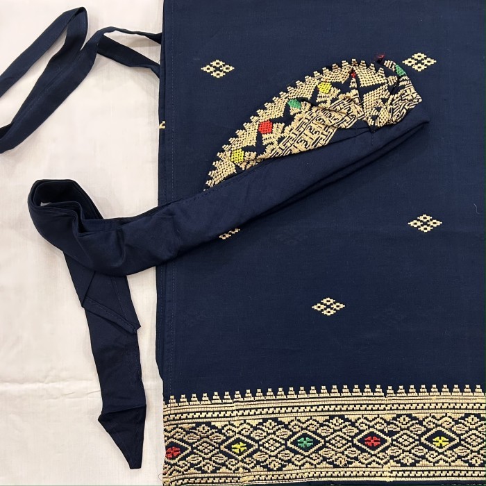 BEST SELLER Set Udeng dan Saput Bali Setengah Jadi - Biru