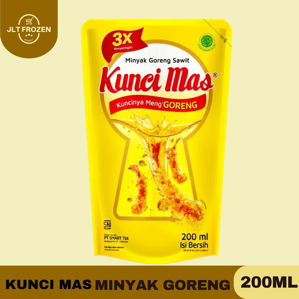 

Minyak Goreng Kunci Mas - 200ml