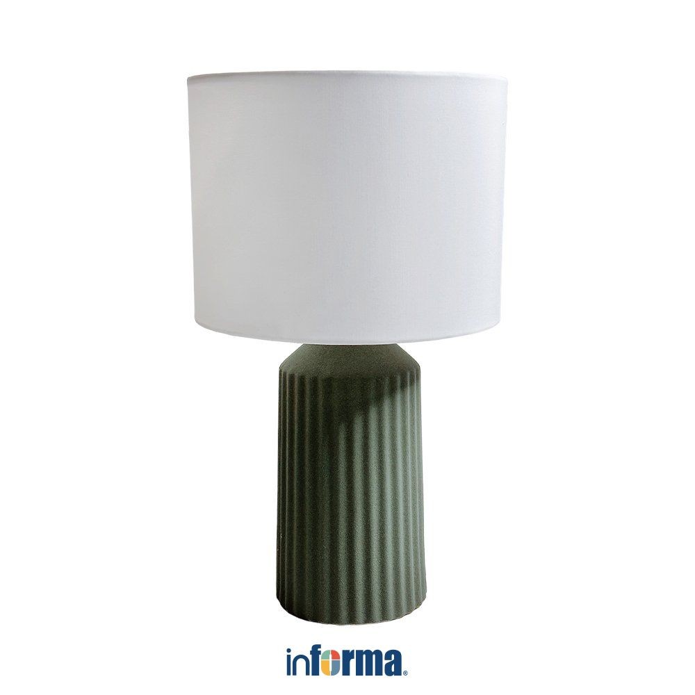 Informa Sage Lampu Meja - Hiijau Decorative Table Lamp Lampu Dekorasi Meja Serbaguna Alat Penerangan
