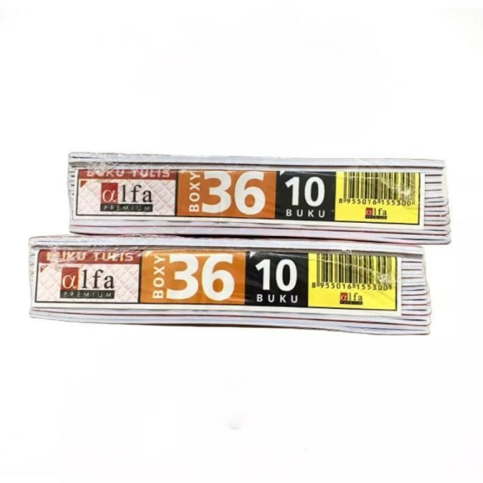 

Ay00! Buku Tulis Alfa CAMPUS Premium 36 lembar - 1 pack isi 10 buku