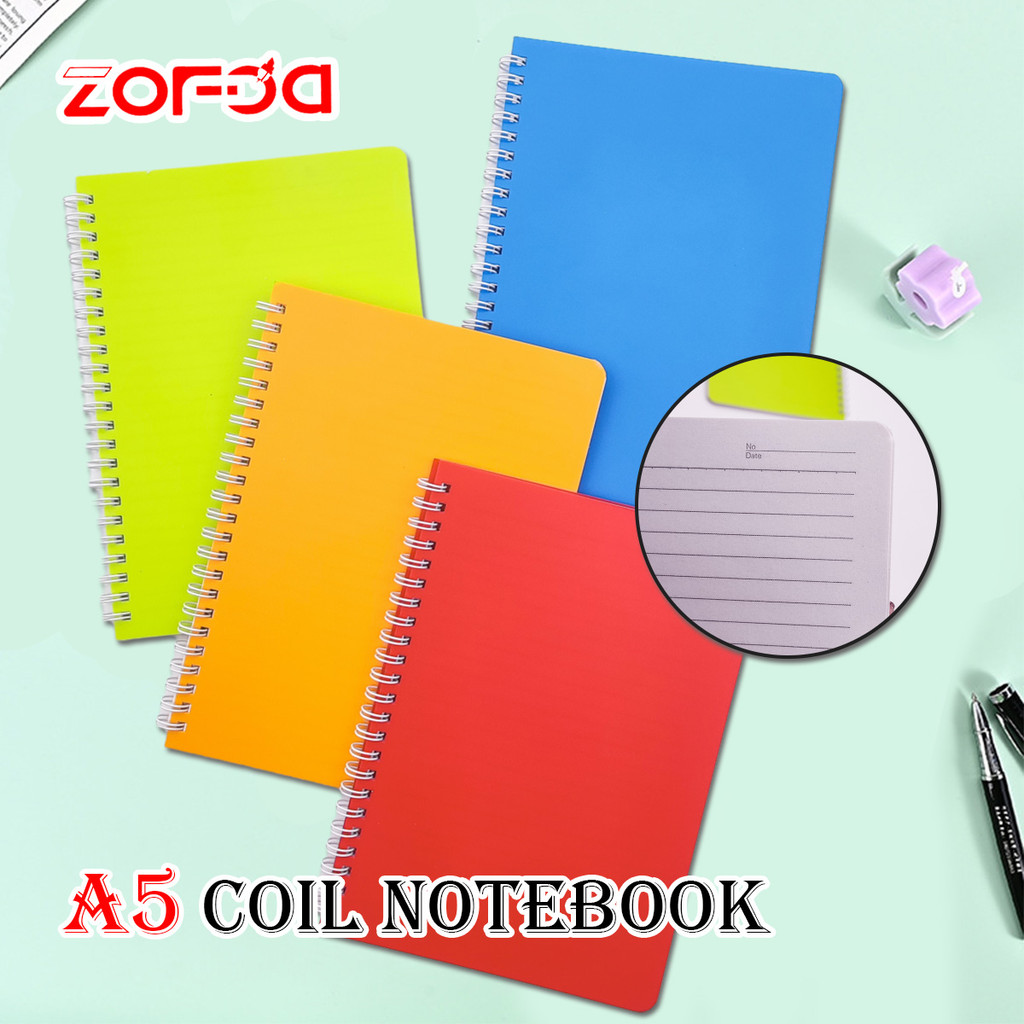 

A5 60 Sheets Buku Catatan Warna Solid Buku Diary Notebook Aesthetic Buku Notes Buku Harian Buku Kerja Siswa Perlengkapan Kantor - ZOFDA