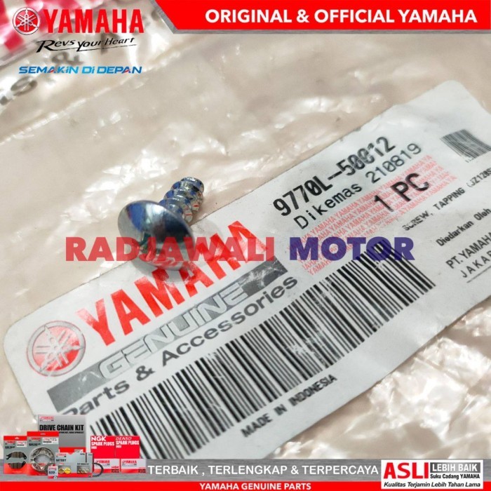 Baut Ring Lampu Depan Bulat Rx King 2007-2008 Asli Original Yamaha BERKUALITAS