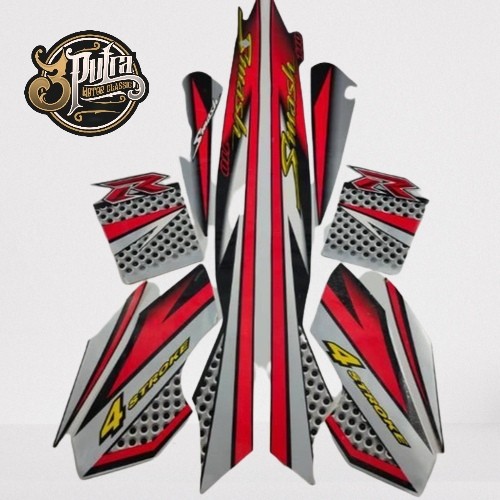 Stiker Striping Suzuki Smash R 2008 - List Motor Smash R 2008 - Lis Les Body Smash R 2008 TERMURAH