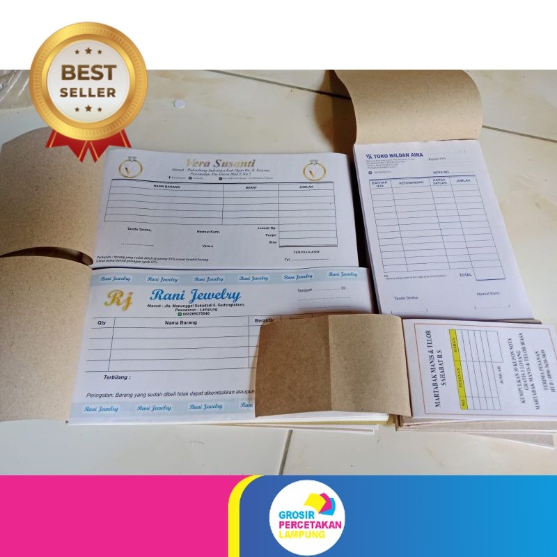 

Cetak Nota Murah Custom