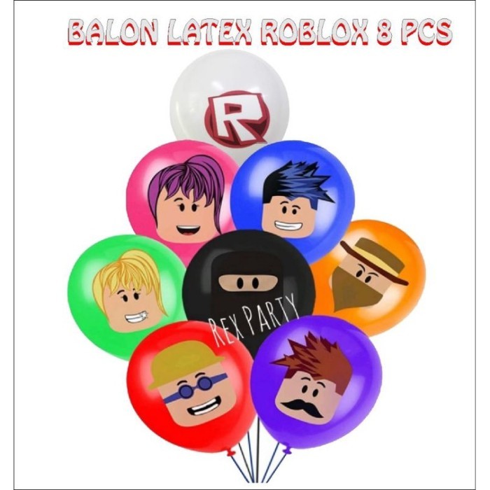RB001 Balon Roblox/ Balon Latex Roblox/Roblox Latex Balloon