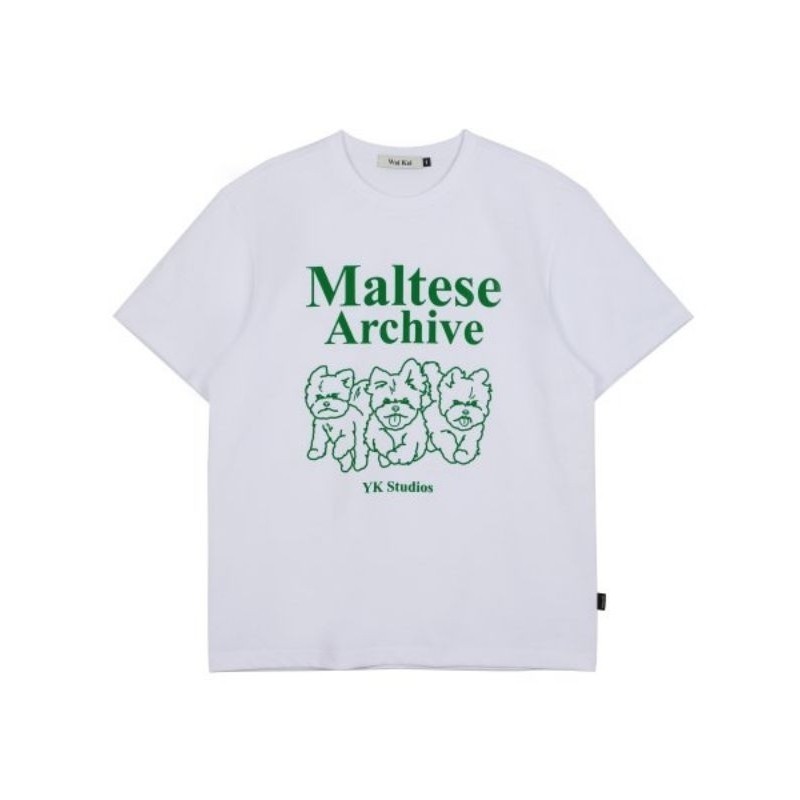 T-Shirt [READY] WAIKEI MALTESE ARCHIVE GRAPHIC LINE TSHIRT