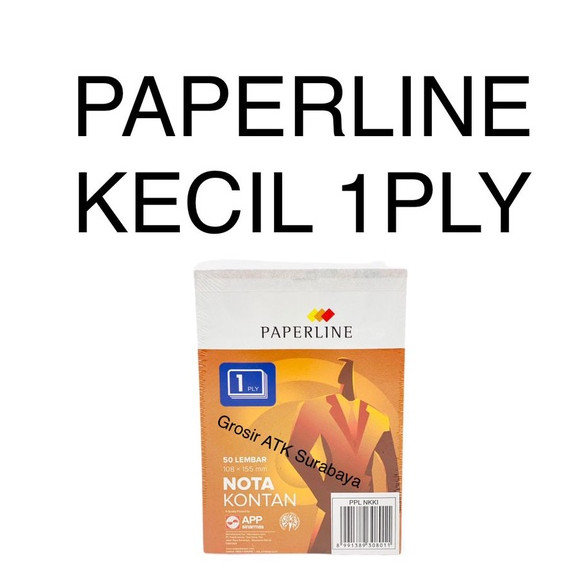 

( StaLand ) NOTA KONTAN PAPERLINE KECIL 1 PLY / Buku Nota Kontan PPL Kecil K1 1 PLY / 1 Rangkap