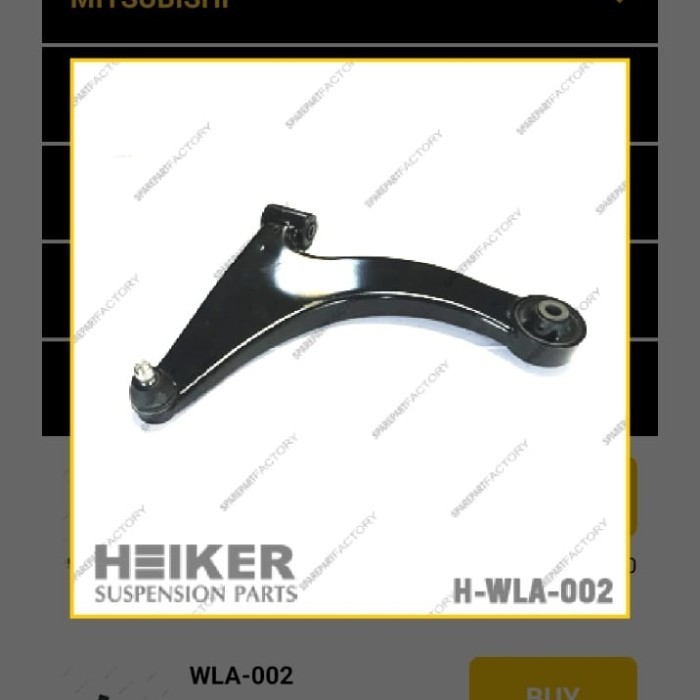 Lower arm sayap Ball joint WULING CONFERO - KIRI Berkualitas