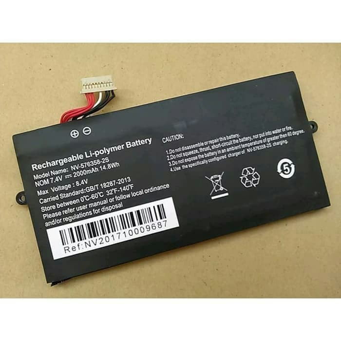 Baterai Axioo Mybook 10 10 PLUS AJP AJQ Axioo P102 nv-576358-2s
