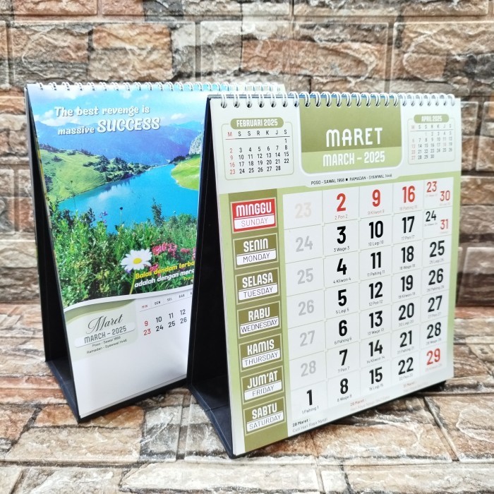 

⭐BISA COD⭐ kalender meja Executive/besar Angka/Motivasi