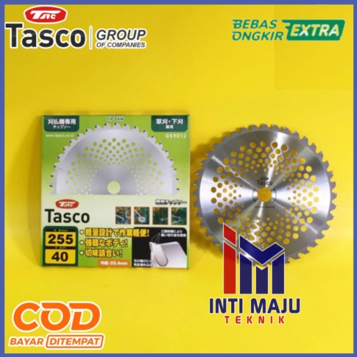 Pisau potong rumput bulat Tasco untuk potong rumput gendong tasco