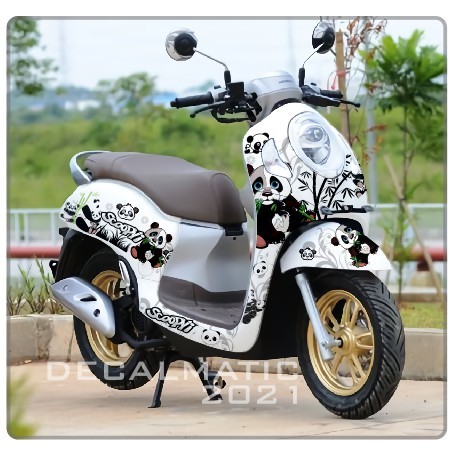 DECAL SCOOPY FULL BODY  STIKER FULL BODY KARBU  FI FI ESP SCOOPY 2021