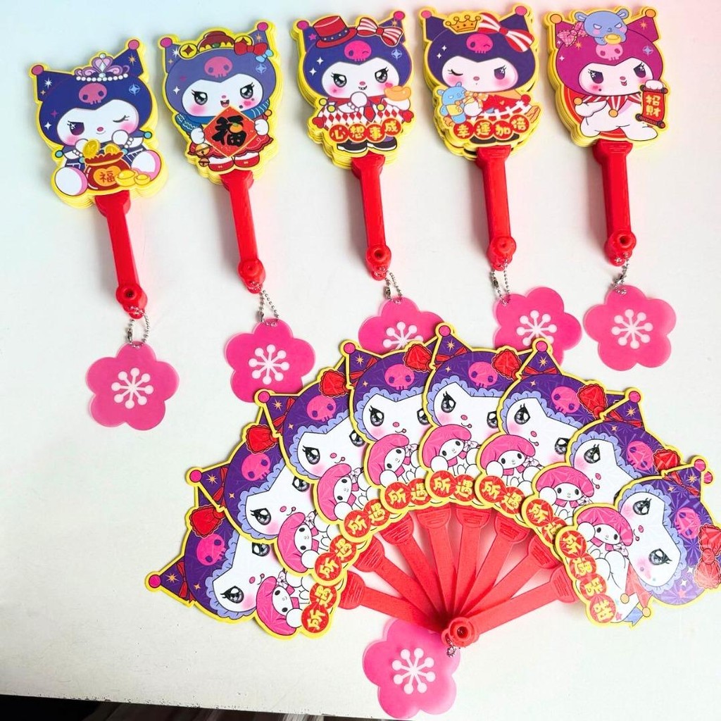

ANGPAO KIPAS CUTE CHARACTERS IMLEK SERIES hongpao lucu chinese new year snake year fan shaped tahun ular 2025