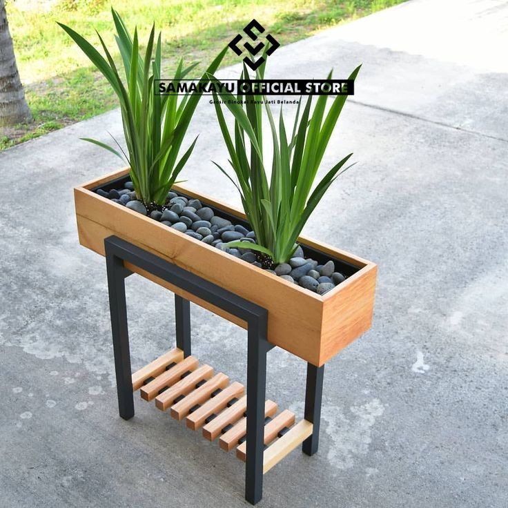 Vas Bunga Kayu Vas Aestetik Kayu Minimalis