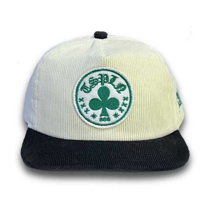 Topi Pria Corduroy Ropehat Bunga Hijau Melsil