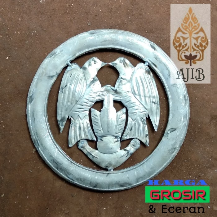 besi tempa versase burung ornamen pagar klasik Homeware Equipt