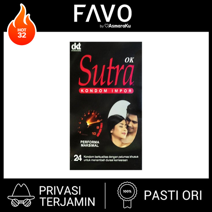 Kondom Sutra OK isi 24 Pcs - Kondom Hitam Sutra