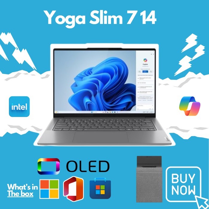 Lenovo Yoga Pro 7 14IMH9 Ultra 9 185H 32GB RTX 4060 8GB 14.5 3K 120Hz TouchScreen