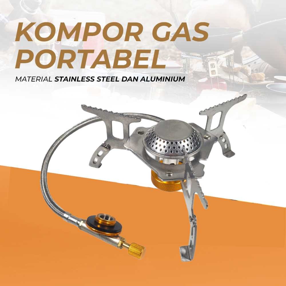 

Kepala Kompor Gas Lipat Portabel Camping Outdoor