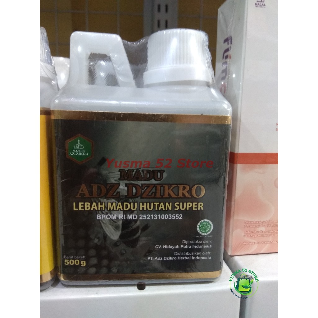 

Madu Adz Dzikro Herbal Hutan Super 500gr