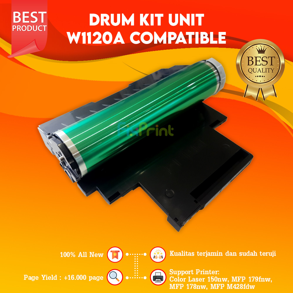 Drum Unit Cartridge 120A W1120A Imagine Drum Kit 119A Compatible For Printer HP Laserjet Color MFP 1