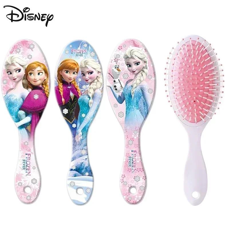 

1pcs Frozen Air Cushion Hair Comb Cartoon Anime Figure Mickey Minnie Sofia Elsa AnnaPrincess Massage Comb Girls Gifts