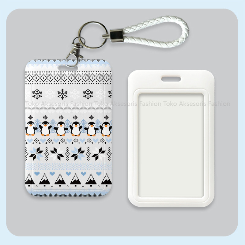 

id card holder tempat kartu lucu layer lanyard photocard aesthetic gantungan kartu nama tag cute nametag cari di lanyard 070