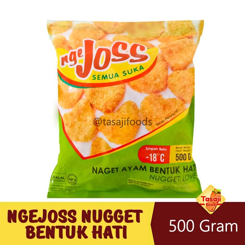 

NgeJoss Nugget Ayam Bentuk Hati 500 Gram Bentuk Love