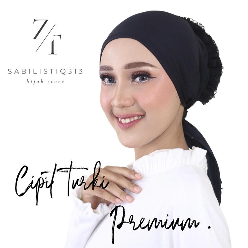 Ciput Turki Cepol Sanggul -   Volume BESAR / DALEMAN turki/iner turki brukat BESAR/ciput turki