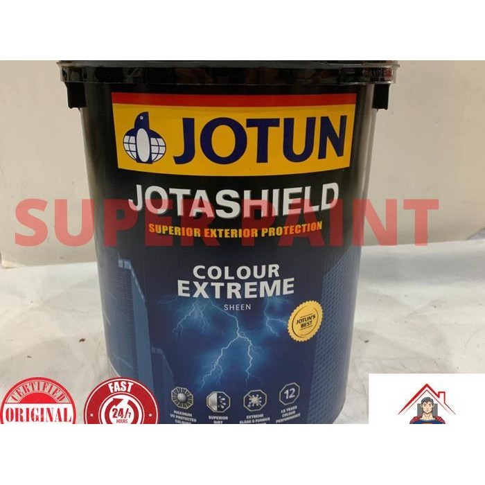 CAT TEMBOK EKSTERIOR JOTUN JOTASHIELD COLOUR EXTREME PUTIH / CHI 2.5L