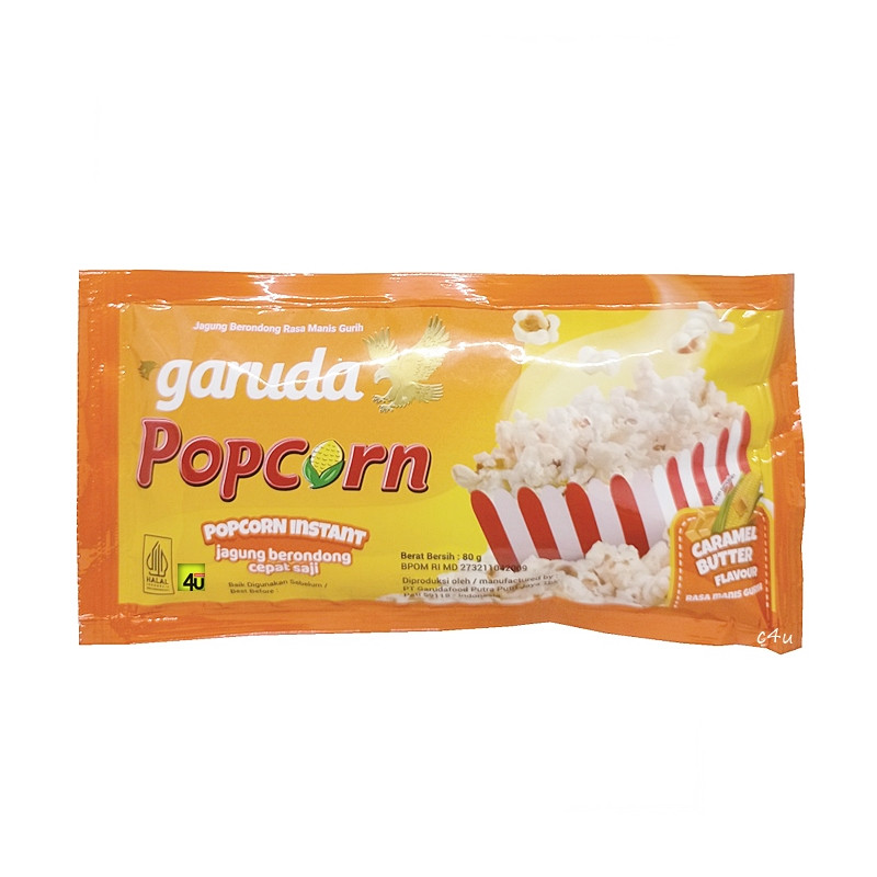 

Garuda Popcorn Instant Rasa Caramel Butter 80gr