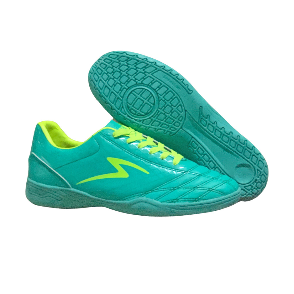 Sepatu futsal specs infinity Hijau Tosca 34-43 bonus kaos kaki deker