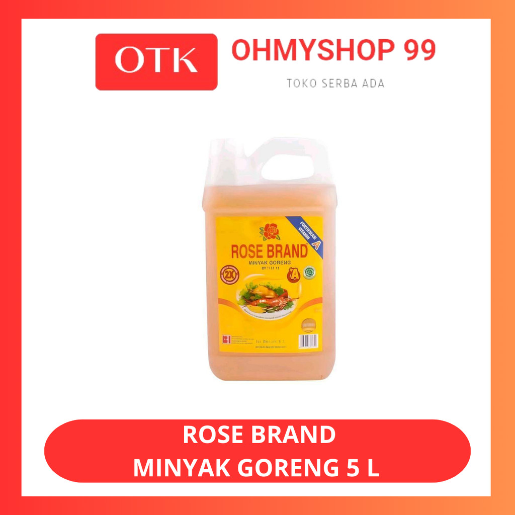 

Rose Brand Minyak Goreng 5 Liter Jerycan
