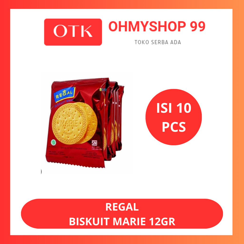 

REGAL Biskuit Marie 10x12gr