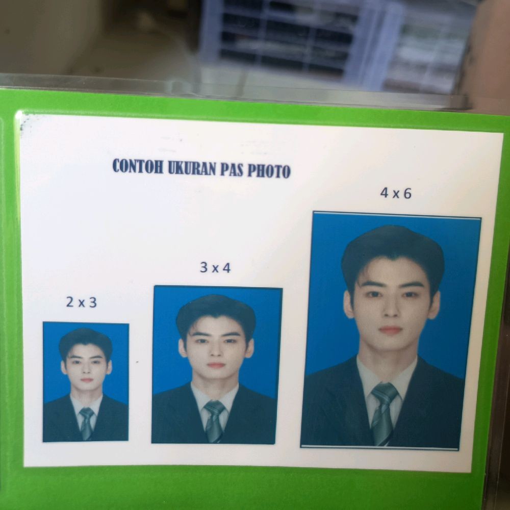 

Cetak Pas Photo 2x3 3x4 4x6 Murah Cepat Sehari Jadi ( 6 lembar )