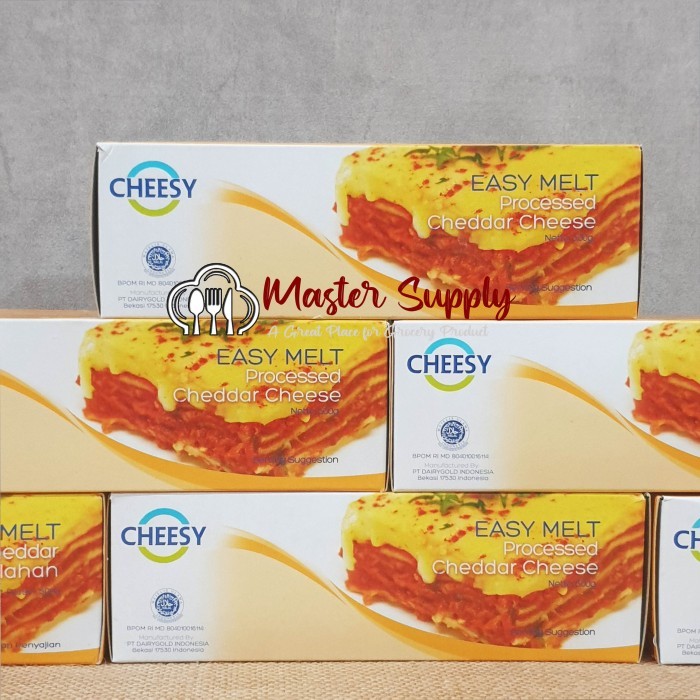 

CHEESY EASY MELT CHEDDAR 500 GR / KEJU LELEH CHEDDAR BEST SELLER