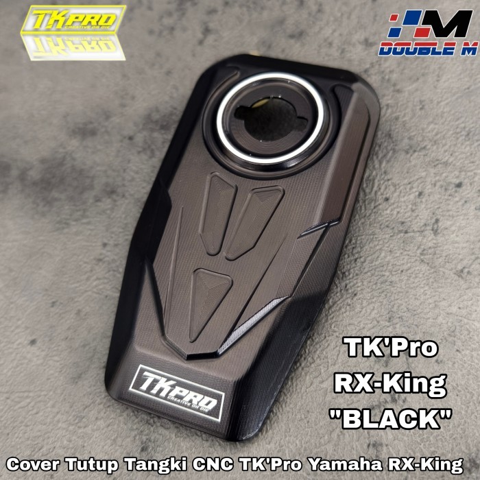 Tutup Tangki Cover Tutup Tangki CNC TKPro TK Pro Yamaha RX King - TKPro BLACK BARU