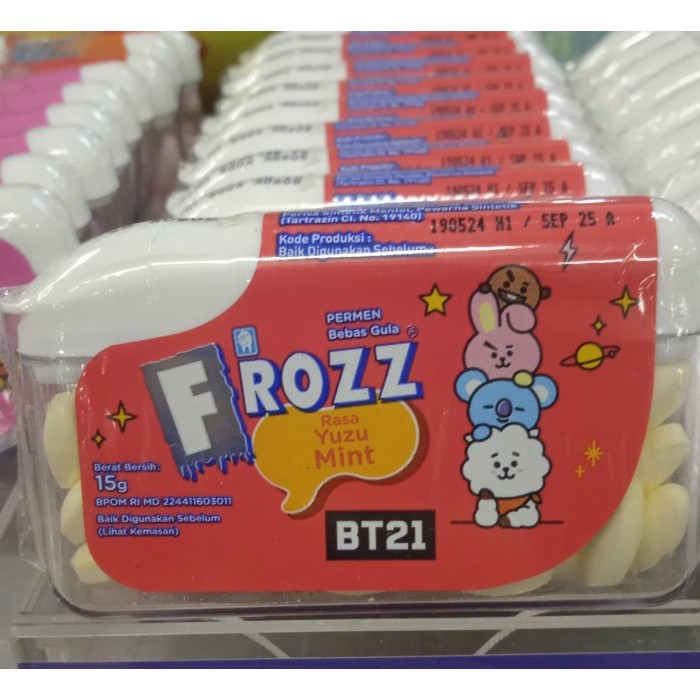 

PERMEN FROZZ YUZU RASA MINT