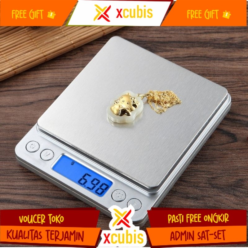 TIMBANGAN EMAS 0.1GRAM/3KG/TIMBANGAN DAPUR DIGITAL