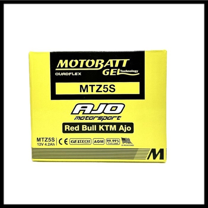 Aki motor Yamaha Mio J motobatt MTZ5S aki kering
