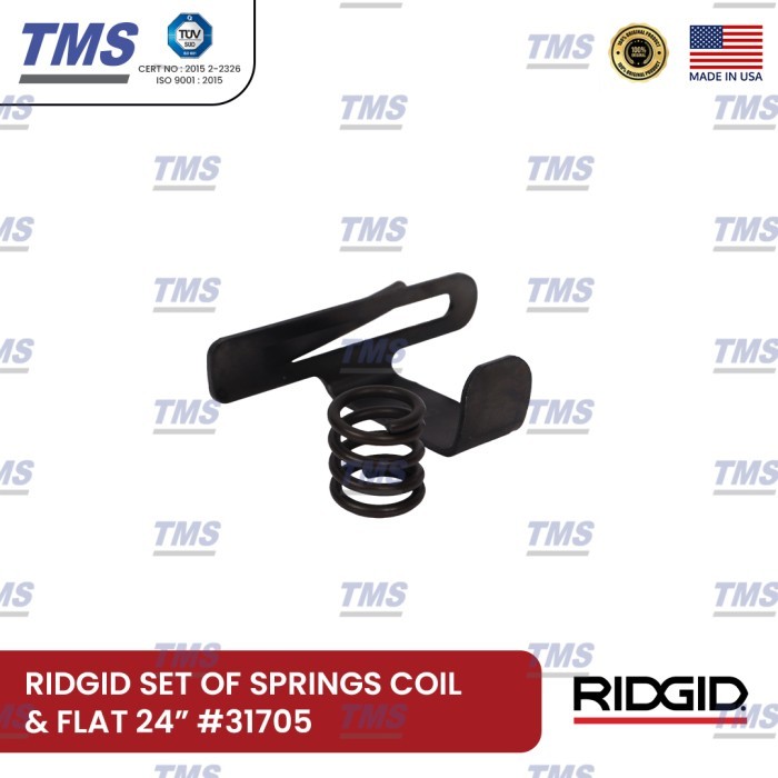 

Coil & Flat Set Of Spring 24" Ridgid #31705 Original