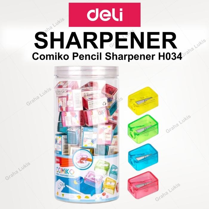 

Deli Sharpener / Comiko Rautan Pensil H034