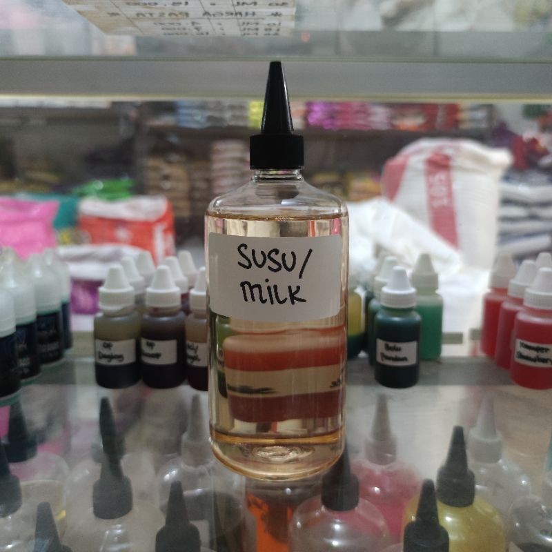 Essen Biang Susu Milk 30-100 Ml Umpan Ikan