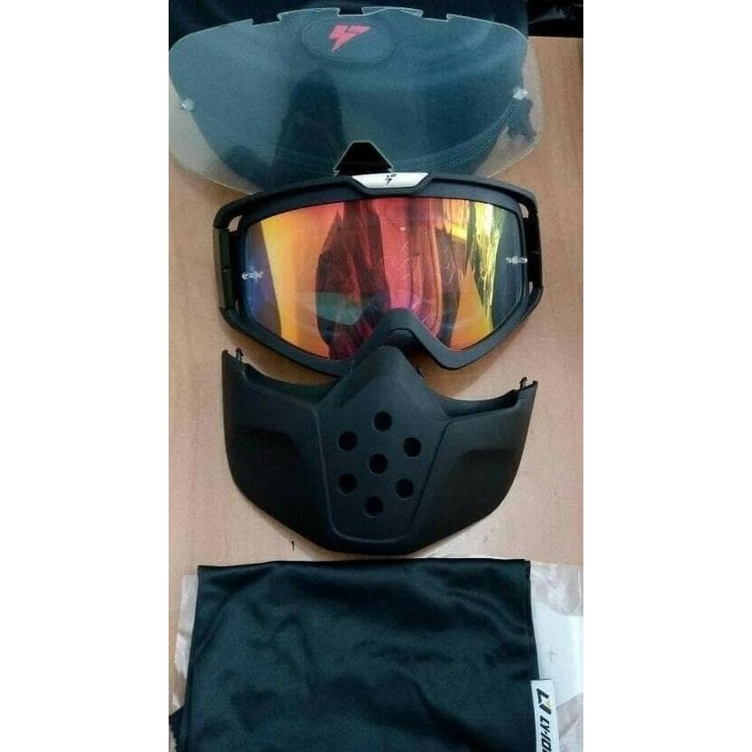 hoot sale LY100 Google MASK/Kacamata Cross Terbaru dengan Masker